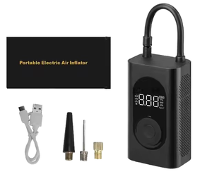 Taşınabilir 12V dijital akıllı lastik şişirme ABS elektrikli hava aracı araba arabalar için lastik pompası kompresör bisikletler diğer lastikler - Product Image 2