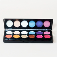 AKIACO Vegan Makeup Lidschatten Großhandel Custom Pressed Glitter Private Label Hoch pigmentierte Lidschatten-Palette