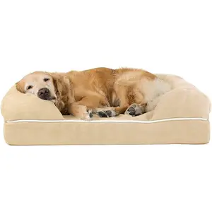 Многоцветная кровать на заказ для кошек и собак удобная и простая для всех типов кроватей для домашних животных с эффектом памяти