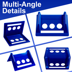 Lot de 24 protections d'angle robustes en plastique imitation rotin de 4 pouces pour bords de chargement, pour sangles à <span class=keywords><strong>cliquet</strong></span> et chargement sur plateau <span class=keywords><strong>plat</strong></span>, Marque OEM - Product Image 4