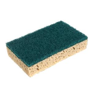Spugna abrasiva verde Vileda 101.879, tampone per la pulizia di cucina e bagno - Product Image 1