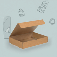 Cajas de Cartón Corrugado Biodegradables Recicladas, Laminación Mate, Estampado en Relieve con Lámina Dorada, Carpetas Real Pack Vanishing