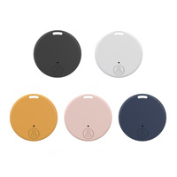 Localizador Inteligente de Doble Sistema, Dispositivo Antipérdida Compatible con IOS y Android, Etiqueta Inalámbrica Mini, Rastreador Global para Mascotas, AirTag GPS