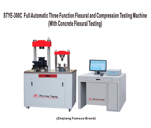 Đầy đủ tự động ba chức năng uốn và nén thử nghiệm máy địa kỹ thuật phòng thí nghiệm công cụ cho đất và xi măng kiểm tra sức mạnh - Product Image 3