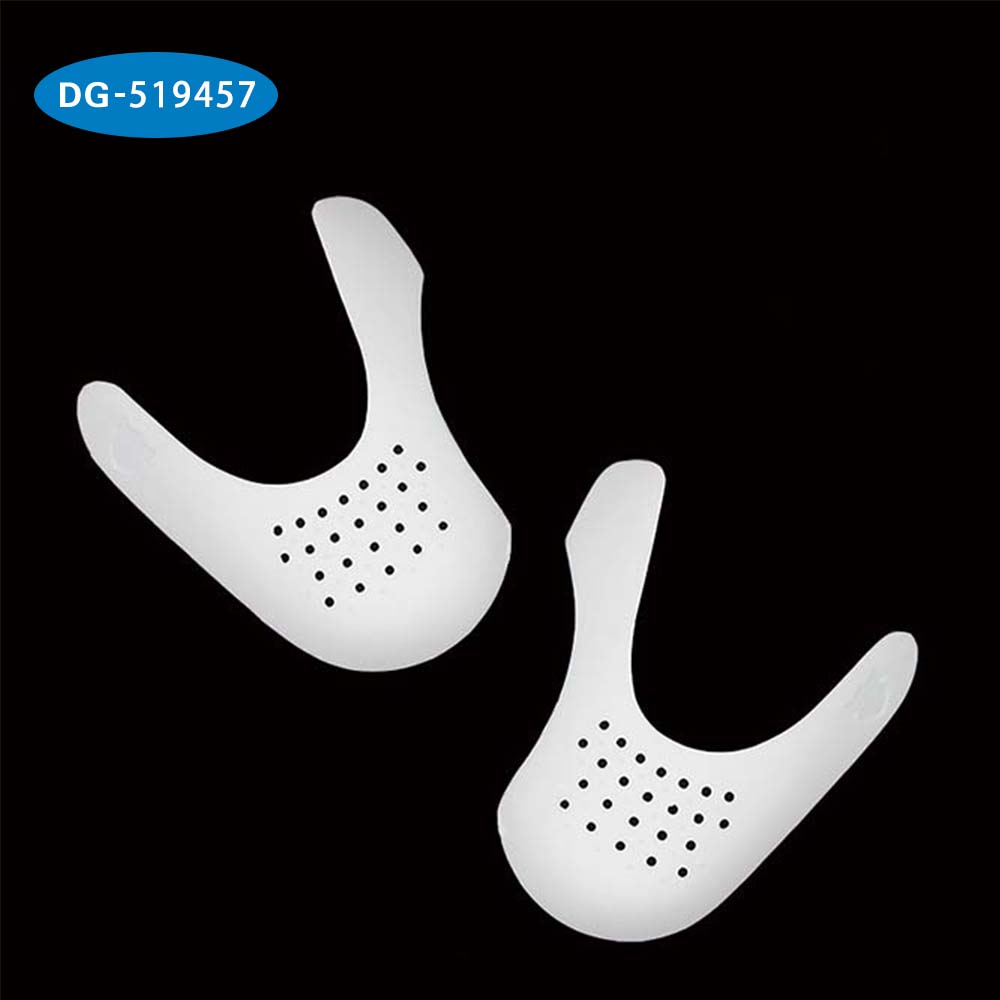 Снижение уровня защиты от складок на носках обуви, предотвращение сгибания обуви