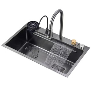 Display digitale tecnologia a nido d'ape cascata lavello da <span class=keywords><strong>cucina</strong></span> con lavello della <span class=keywords><strong>cucina</strong></span> - Product Image 4
