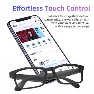 Lunettes intelligentes anti-lumière bleue G10-Z V5.4 Audio sans fil Lunettes de protection oculaire numériques pour le travail de bureau - Product Image 2