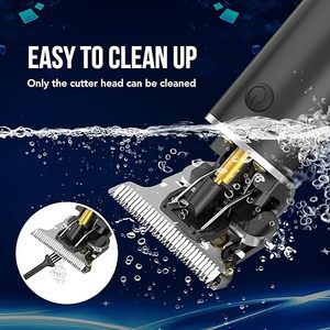 เครื่องตัดผมไฟฟ้าไร้สายแบบมืออาชีพ ชาร์จผ่าน USB ใบมีดสแตนเลส หน้าจอ LCD ควบคุมผ่าน<span class=keywords><strong>แอ</strong></span>พพลิเคชั่น เหมาะสำหรับใช้ในโรงแรม - Product Image 4