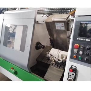 مخرطة ck46p عالية الجودة 4+4 بمعدات حقيقية ck46p مخرطة صغيرة مائلة بمعدات حقيقية - Product Image 6