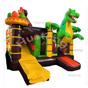 Thương mại <span class=keywords><strong>Inflatable</strong></span> lâu đài bouncy rồng Combo nhảy lâu đài khủng long <span class=keywords><strong>Inflatable</strong></span> thư bị trả lại Nhà trượt cho trẻ em sinh nhật ngoài trời - Product Image 3
