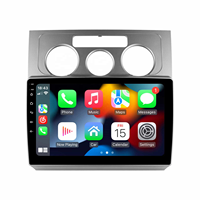 Meihua10.1 pouces voiture Android lecteur Dvd pour 2004-2008 Volkswagen Touran manuel A/C avec système de navigation GPS