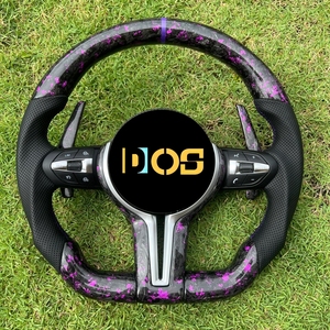 <span class=keywords><strong>Volante</strong></span> de carbono triturado forjado púrpura para BMW F10 F20 F30 F32 F36 F80 F82 <span class=keywords><strong>E46</strong></span> E90 M3 M4 M5 Todas las series DOS - Product Image 1