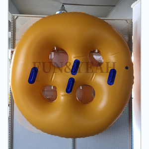 Offre Spéciale cercles gonflables de glissière simple <span class=keywords><strong>gonflable</strong></span> de tube d'eau de parc aquatique paresseux de rivière pour le tube <span class=keywords><strong>gonflable</strong></span> de PVC de <span class=keywords><strong>personnes</strong></span> du jaune <span class=keywords><strong>4</strong></span> - Product Image 1