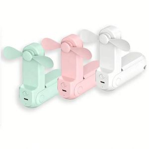 Ventilateur de poche pliable, mini, rechargeable par USB, personnel, portable, petit, pour la poche - Product Image 1