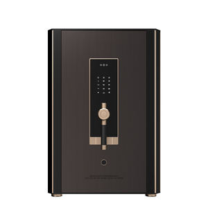 Coffre-fort électronique biométrique en acier, étanche, avec lecteur NFC, pour bouteilles, boissons, boissons gazeuses, boissons chaudes, boissons froides, boissons alcoolisées, boissonsgazeuses, boissons              alcoolisées, bois - Product Image 2