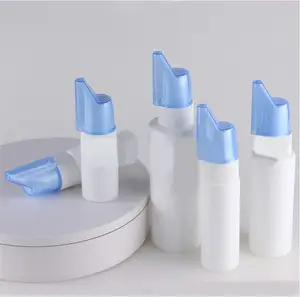 Vente en gros de bouteilles de pulvérisation nasale vide tube de pulvérisation nasale médicale 30ml 50ml 60ml 70ml 100ml 200ml bouteille avec pompe de pulvérisation nasale
