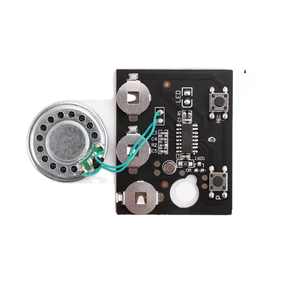 Módulo de Música Programable con Chip de Placa de Desarrollo Fotosensible de 30 Segundos para Grabación de Sonido, Voz y Audio, para Tarjetas de Felicitación DIY - Product Image 1