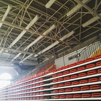 Conduit d'air textile de haute qualité au design moderne pour la ventilation, le refroidissement et le chauffage des ateliers et entrepôts