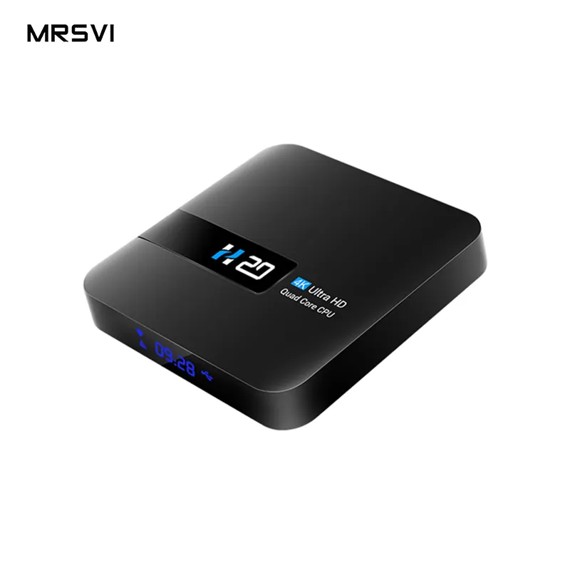 Hot Selling H20 RK3229 4K Hd Smart Tvbox 1Gb Ram 8Gb Rom Media Player Android 10.0 Tv doos