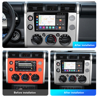 Lecteur autoradio sans fil M6 PRO Android 12 2K QLED pour Toyota FJ Cruiser J15 2006-2020