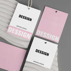 Chuyên Nghiệp Tùy Chỉnh Thiết Kế Giấy Treo Tag Thương Hiệu Sang Trọng Nhãn Thẻ Cho Quần Áo Mũ - Product Image 5