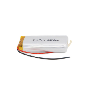 Wiederaufladbare prismatische lithium-polymer batterien 112257 <span class=keywords><strong>3</strong></span>,7 V 800mAh mit PCM und draht - Product Image 2