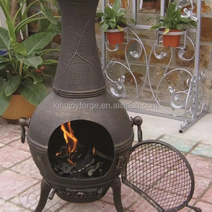 Cast outdoor ferro <span class=keywords><strong>stufa</strong></span> a legna di terracotta firepit - Product Image 1