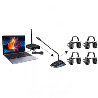 Penutup Telinga Nirkabel Peredam Kebisingan Terlaris, Headset Jaring Multi-unit untuk Inspeksi dan Pemimpin Proyek Konstruksi