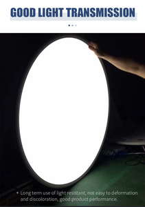 PS Diffuser Plate Round <b>Plastic</b> Light Diffuser for Ceiling Lighting LED Lamp Diffuser <b>Sheet</b> High Durability Anti Yellowing - Product Image 2