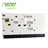 Générateur de secours insonorisé 1206A-E70TTAG3 250kVA-550kVA triphasé 50Hz avec ATS pour les entreprises