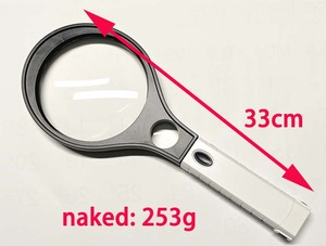 Loupe LED <span class=keywords><strong>2026</strong></span>, loupe en acrylique avec UV, loupe à double lentille - Product Image 5