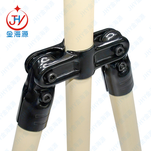 Junta de tubería de metal cardán magra de metal, Conector de tubería de metal cromado de 25 tubos redondos, inserto de accesorios de tubería de latón de 3 pulgadas para Ppr - Product Image 2