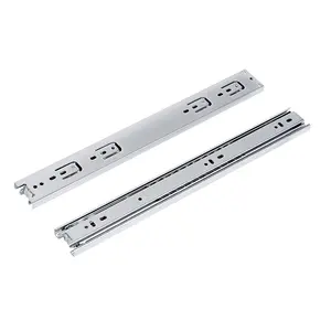 HOT SALE 20 Inch 3-fold Heavy Duty Full Extension Drawer Runners Top Grade Shanghai Metal Cabinet Slides Drawer
