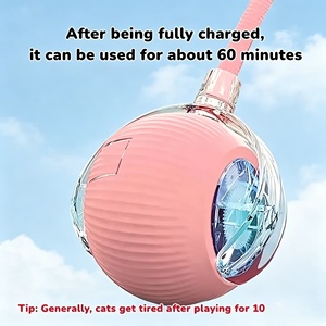 Smart <b>Pet</b> <b>Toy</b> 360° Automatic <b>Interactive</b> Dog Smart Ball <b>Toy</b> With Rope <b>Interactive</b> Cat <b>Toys</b> USB Charger Rolling Ball <b>for</b> Cats - Product Image 4
