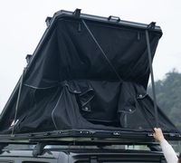 Tente de toit rigide pour 2 personnes, imperméable, pour camping, tente de toit de voiture