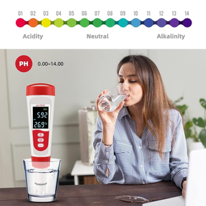 Medidor de pH Digital 2 en 1 de Alta Precisión con Pantalla LCD para Acuarios, Piscinas, Agua Potable e Hidroponía - Product Image 2