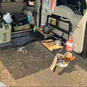 Novo para 2006 ~ 2022 Mitsubishi V93/V97/V87 Montero Shogun Pajero porta traseira mesa dobrável Pajero armazenamento de carga traseira - Product Image 3