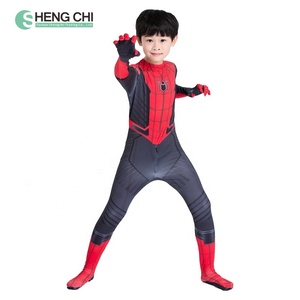 Disfraces de Rol para Niños Disfraces de Halloween Disfraces de Spider-Man Rojo y Negro Conjuntos de Spider-Man - Product Image 5