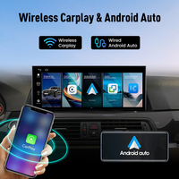 Radio para Auto KUNFINE de 12.3 Pulgadas con Sistema Linux para BMW Serie 5 F10 2009-2017, Sistema NBT CIC, Reproductor Multimedia, GPS, Navegación, Carplay