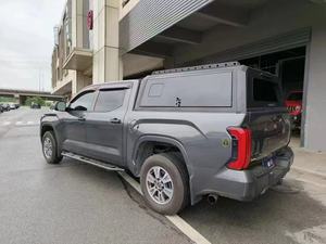 Cubierta Modular de 3 Puertas de Vidrio Completo para Camioneta Pickup, Tapa Rígida de Vidrio Templado Gris Ahumado con Certificación 3C - Product Image 3