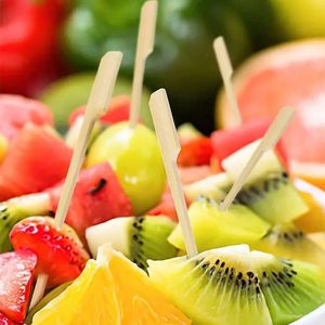 Palillos de Bambú de 9 cm, Palillos Ecológicos para Aperitivos, <span class=keywords><strong>Tapas</strong></span>, Comida para Compartir, Catering para Fiestas - Product Image 5