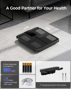 Báscula de Peso Corporal Inteligente Digital con Bluetooth y Wifi, 8 Electrodos, Diseño Único OEM, para el Hogar - Product Image 4