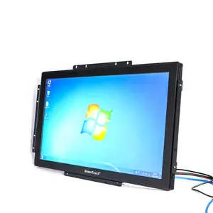 18.5 " Open Frame Touch Display 1366x768 LCD Capacitive Touch Screen Monitor HD VGA DVI Interface Waterproof IP65 Touch Monitor