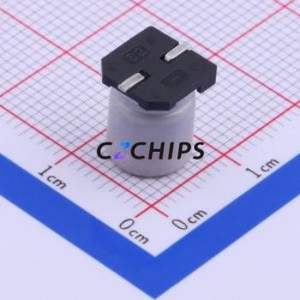 Condensateur électrolytique en aluminium SMD VE-331M1ETR-0810, SMD, D8xL10mm 330uF 20% 25V 8mm - Product Image 2