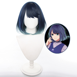 Perruque de cosplay courte Ainizi 35 cm Akane Kurokawa de l'anime japonais <span class=keywords><strong>OSHI</strong></span> <span class=keywords><strong>NO</strong></span> KO pour femmes - Product Image 1