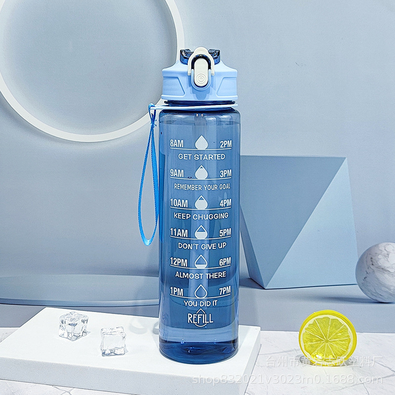 Blu trasparente da 750 ml