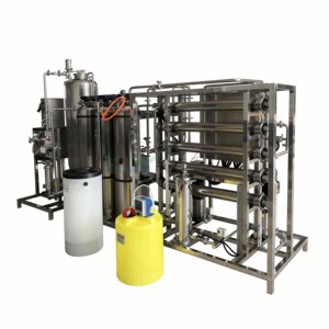 2 चरण डबल पास रो ओस्मोसिस विपरीत विसालिनेशन प्लांट रिवर्स ऑस्मोसिस सिस्टम - Product Image 6