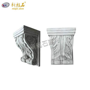 Nueva Moldura Decorativa de Cornisa para Columnas Romanas de Piedra Mágica GRC, Material de Construcción de Estilo Europeo para Exteriores XMS - Product Image 4