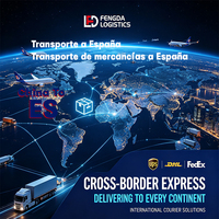 Express UPS Frachtversand Exporteur Lieferung nach Spanien Josep Tarradellas Barcelona El Prat Flughafen Experten-Frachtrouten