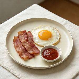 ชุดจานอาหารเมลามีนทรงกลมสีเบจ 2 ชิ้นอเนกประสงค์ สำหรับอาหารเรียกน้ำย่อย ของหวาน และอาหารจานหลัก - Product Image 4